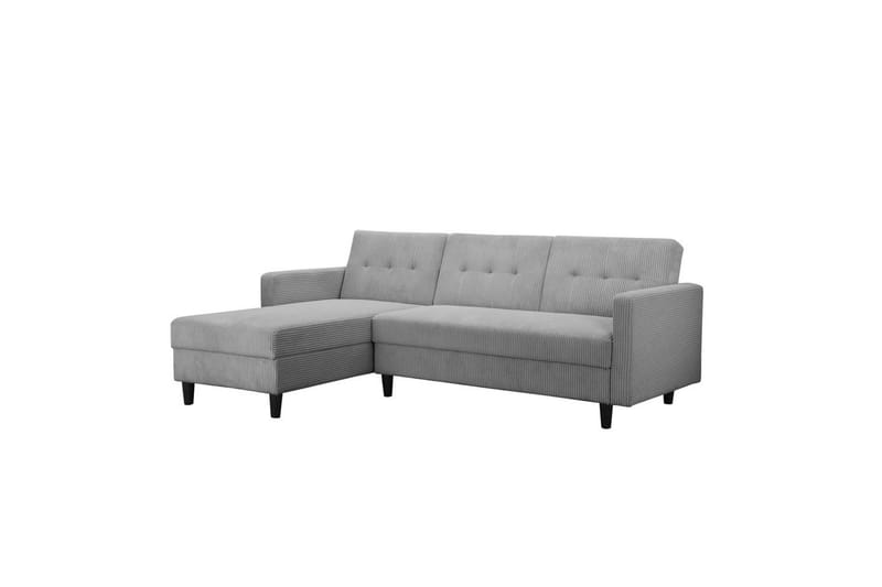 Bäddsoffa Hartford II 213x153x82 cm, Grå - 213x153x82 cm, Grå - Möbler - Soffa - Bäddsoffa - Bäddsoffa divan