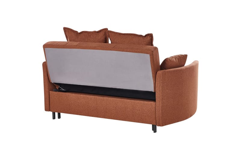 Bäddsoffa Hovin - Brun, Svart - Möbler - Soffa - Bäddsoffa - 2 sits bäddsoffa