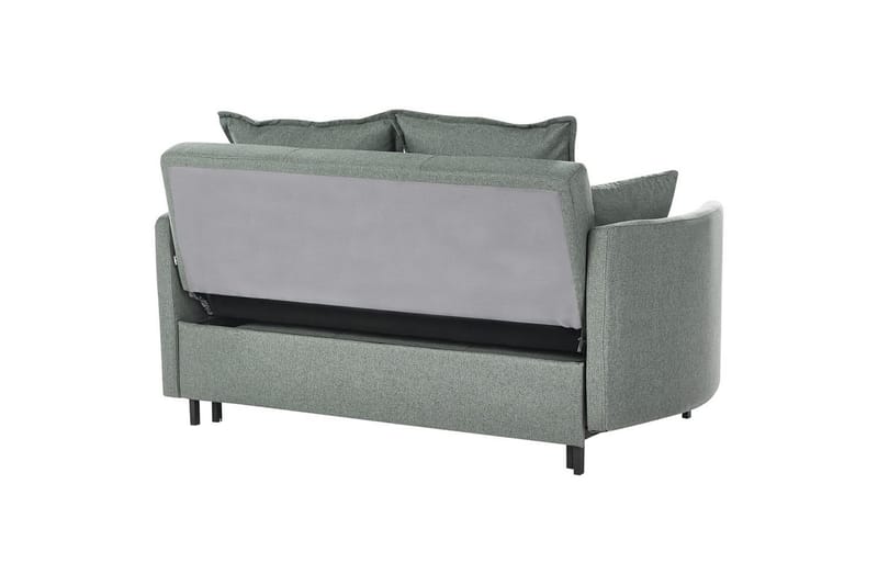 Bäddsoffa Hovin - Grön, Svart - Möbler - Soffa - Bäddsoffa - 2 sits bäddsoffa