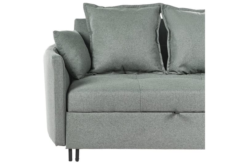 Bäddsoffa Hovin - Grön, Svart - Möbler - Soffa - Bäddsoffa - 2 sits bäddsoffa