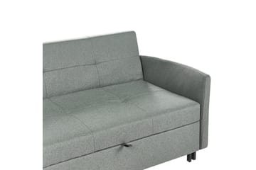 Bäddsoffa Hovin - Grön, Svart - Möbler - Soffa - Bäddsoffa - 2 sits bäddsoffa