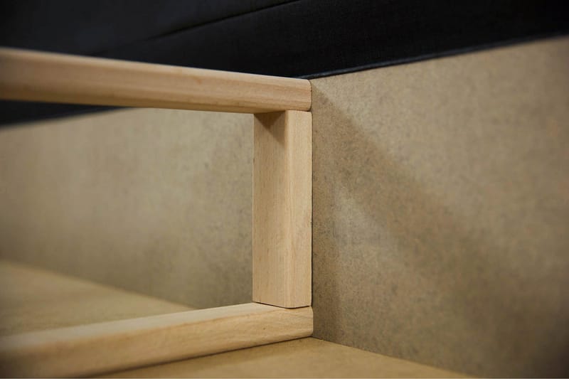 Bäddsoffa Laura 200x94x77 cm - Grå - 2 sits bäddsoffa