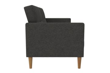 Bäddsoffa Lilly Antracit, Linne - Antracit, Linne - Möbler - Soffa - Bäddsoffa - 3 sits bäddsoffa