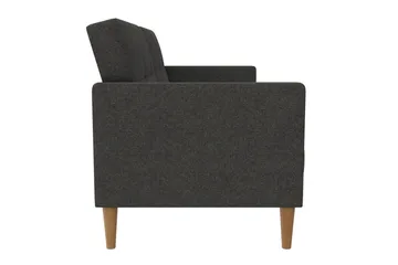Bäddsoffa Lilly Antracit, Linne - Antracit, Linne - Möbler - Soffa - Bäddsoffa - 3 sits bäddsoffa