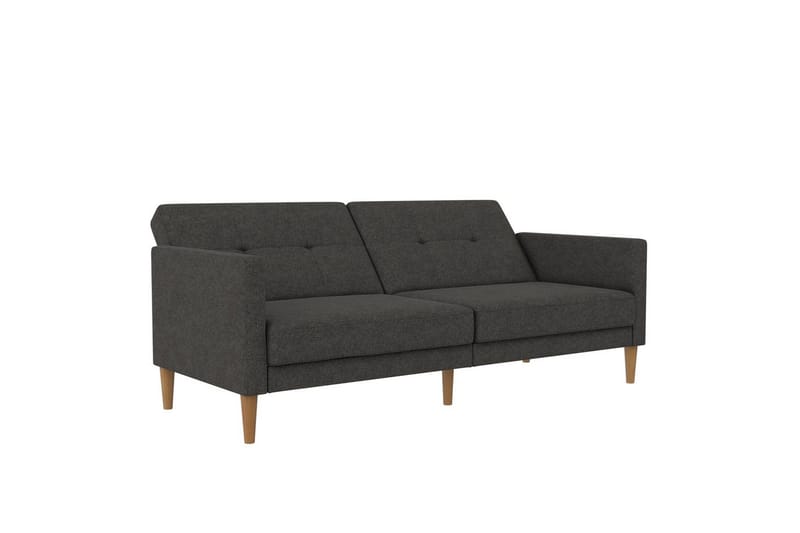 Bäddsoffa Lilly Antracit, Linne - Antracit, Linne - Möbler - Soffa - Bäddsoffa - 3 sits bäddsoffa
