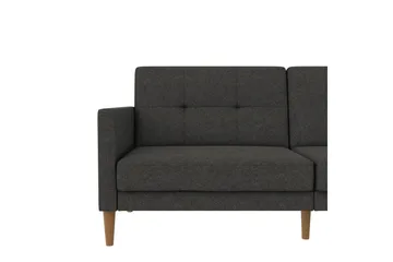 Bäddsoffa Lilly Antracit, Linne - Antracit, Linne - Möbler - Soffa - Bäddsoffa - 3 sits bäddsoffa