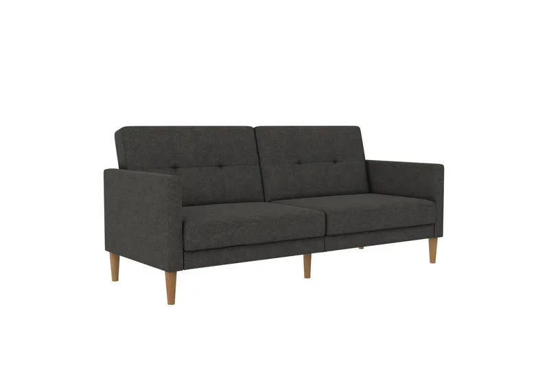 Bäddsoffa Lilly Antracit, Linne - Antracit, Linne - Möbler - Soffa - Bäddsoffa - 3 sits bäddsoffa