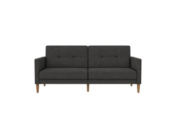 Bäddsoffa Lilly Antracit, Linne - Antracit, Linne - Möbler - Soffa - Bäddsoffa - 3 sits bäddsoffa