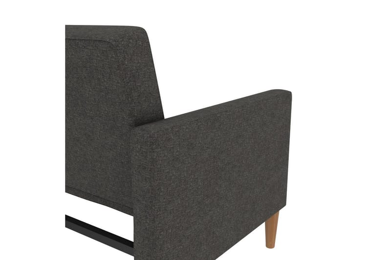 Bäddsoffa Lilly Antracit, Linne - Antracit, Linne - Möbler - Soffa - Bäddsoffa - 3 sits bäddsoffa