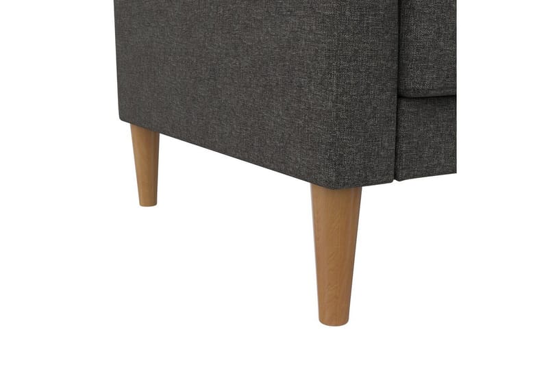 Bäddsoffa Lilly Antracit, Linne - Antracit, Linne - Möbler - Soffa - Bäddsoffa - 3 sits bäddsoffa