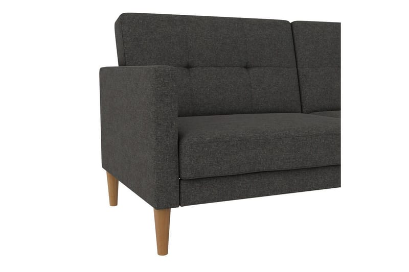 Bäddsoffa Lilly Antracit, Linne - Antracit, Linne - Möbler - Soffa - Bäddsoffa - 3 sits bäddsoffa