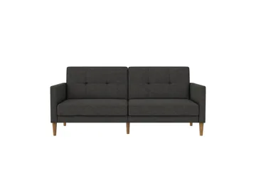 Bäddsoffa Lilly Antracit, Linne - Antracit, Linne - Möbler - Soffa - Bäddsoffa - 3 sits bäddsoffa