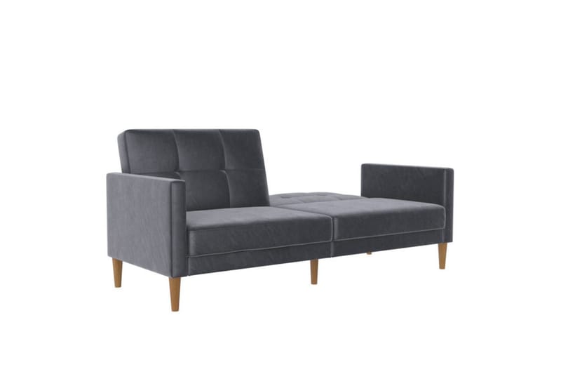 Bäddsoffa Lilly Antracit, Sammet - Antracit, Sammet - Möbler - Soffa - Bäddsoffa - 3 sits bäddsoffa