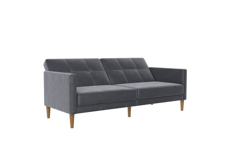 Bäddsoffa Lilly Antracit, Sammet - Antracit, Sammet - Möbler - Soffa - Bäddsoffa - 3 sits bäddsoffa