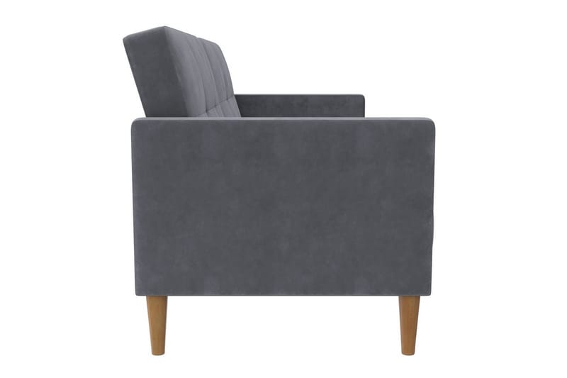 Bäddsoffa Lilly Antracit, Sammet - Antracit, Sammet - Möbler - Soffa - Bäddsoffa - 3 sits bäddsoffa