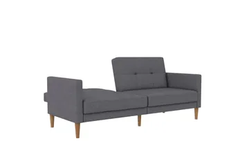 Bäddsoffa Lilly Ljusgrå, Linne - Ljusgrå, Linne - Möbler - Soffa - Bäddsoffa - 3 sits bäddsoffa