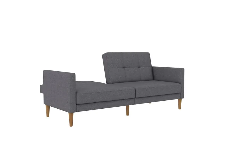 Bäddsoffa Lilly Ljusgrå, Linne - Ljusgrå, Linne - Möbler - Soffa - Bäddsoffa - 3 sits bäddsoffa