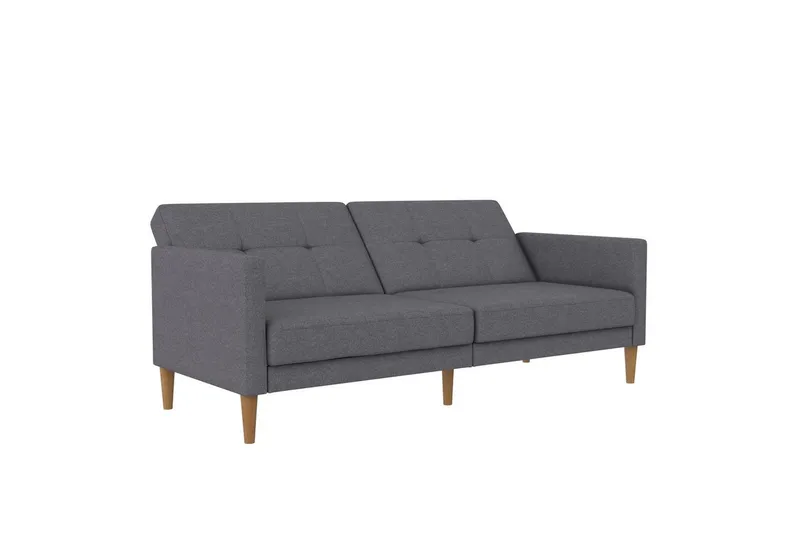 Bäddsoffa Lilly Ljusgrå, Linne - Ljusgrå, Linne - Möbler - Soffa - Bäddsoffa - 3 sits bäddsoffa