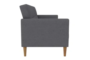 Bäddsoffa Lilly Ljusgrå, Linne - Ljusgrå, Linne - Möbler - Soffa - Bäddsoffa - 3 sits bäddsoffa