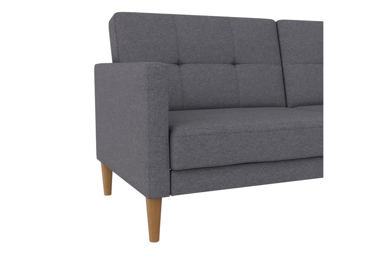 Bäddsoffa Lilly Ljusgrå, Linne - Ljusgrå, Linne - Möbler - Soffa - Bäddsoffa - 3 sits bäddsoffa