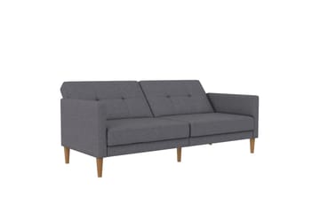 Bäddsoffa Lilly Ljusgrå, Linne - Ljusgrå, Linne - Möbler - Soffa - Bäddsoffa - 3 sits bäddsoffa