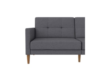 Bäddsoffa Lilly Ljusgrå, Linne - Ljusgrå, Linne - Möbler - Soffa - Bäddsoffa - 3 sits bäddsoffa