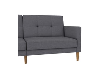 Bäddsoffa Lilly Ljusgrå, Linne - Ljusgrå, Linne - Möbler - Soffa - Bäddsoffa - 3 sits bäddsoffa