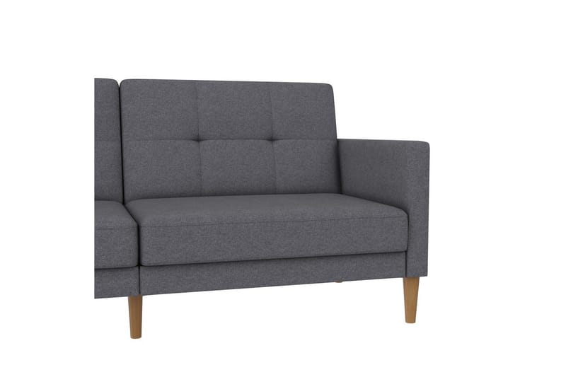 Bäddsoffa Lilly Ljusgrå, Linne - Ljusgrå, Linne - Möbler - Soffa - Bäddsoffa - 3 sits bäddsoffa