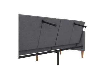 Bäddsoffa Lilly Ljusgrå, Linne - Ljusgrå, Linne - Möbler - Soffa - Bäddsoffa - 3 sits bäddsoffa