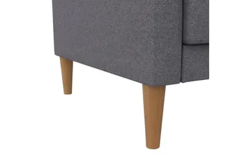 Bäddsoffa Lilly Ljusgrå, Linne - Ljusgrå, Linne - Möbler - Soffa - Bäddsoffa - 3 sits b äddsoffa