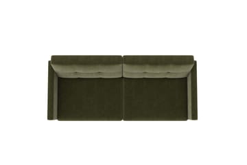 Bäddsoffa Lilly Olivgrön, Sammet - Olivgrön, Sammet - Möbler - Soffa - Bäddsoffa - 3 sits bäddsoffa