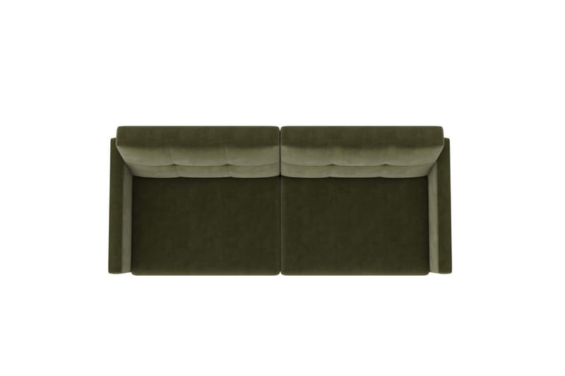 Bäddsoffa Lilly Olivgrön, Sammet - Olivgrön, Sammet - Möbler - Soffa - Bäddsoffa - 3 sits bäddsoffa