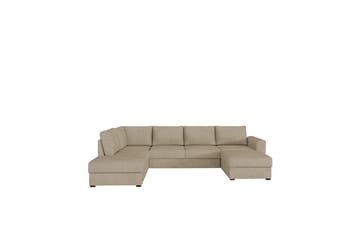 Bäddsoffa m. Divan och Schäslong Dargina