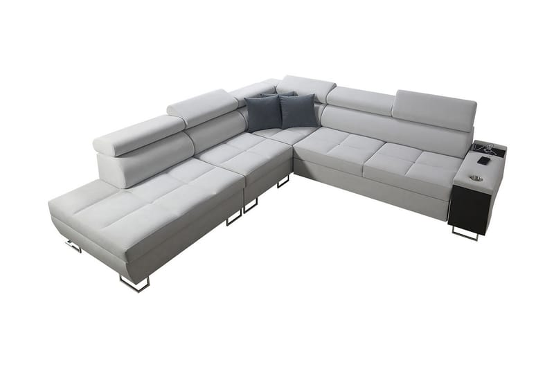 Bäddsoffa m. Schäslong Torretta L-formad - Möbler - Soffa - Bäddsoffa - Hörnbäddsoffa