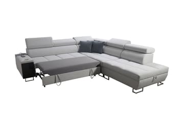 Bäddsoffa m. Schäslong Torretta L-formad - Möbler - Soffa - Bäddsoffa - Hörnbäddsoffa