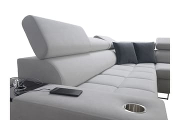 Bäddsoffa m. Schäslong Torretta L-formad - Möbler - Soffa - Bäddsoffa - Hörnbäddsoffa