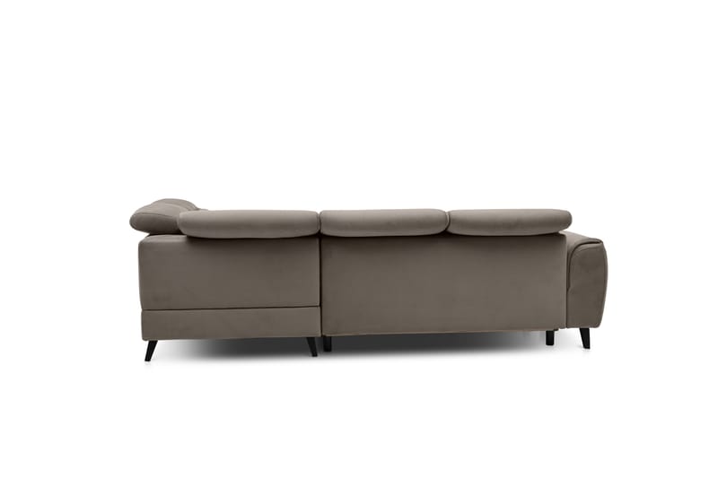 Bäddsoffa m. Schäslong Yasmine 3-sits - Beige - Möbler - Soffa - Bäddsoffa - Bäddsoffa längsbäddad