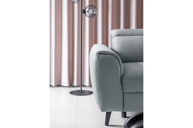 Bäddsoffa m. Schäslong Yasmine 3-sits - Blå - Möbler - Soffa - Bäddsoffa - Bäddsoffa längsbäddad