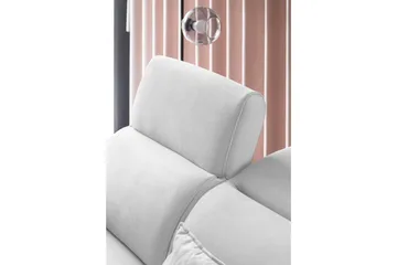 Bäddsoffa m. Schäslong Yasmine 3-sits - Grå - Möbler - Soffa - Bäddsoffa - Bäddsoffa längsbäddad