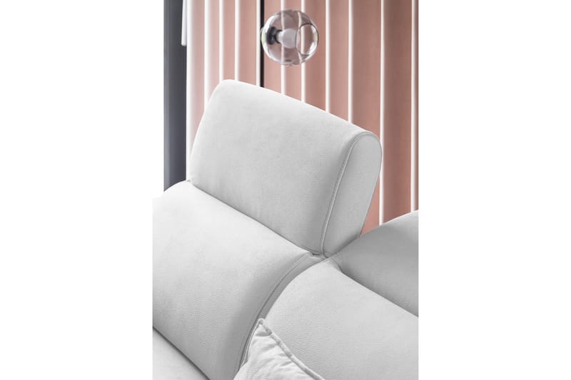 Bäddsoffa m. Schäslong Yasmine 3-sits - Grå - Möbler - Soffa - Bäddsoffa - Bäddsoffa längsbäddad