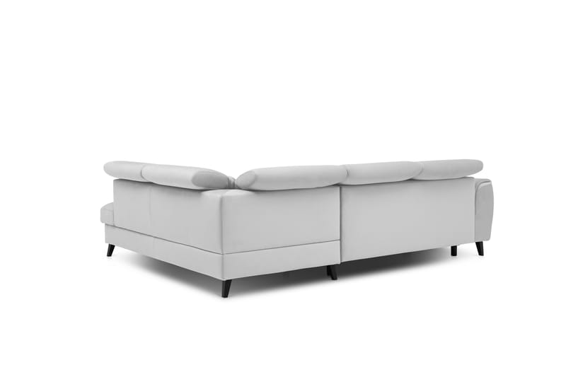 Bäddsoffa m. Schäslong Yasmine 3-sits - Grå - Möbler - Soffa - Bäddsoffa - Bäddsoffa längsbäddad