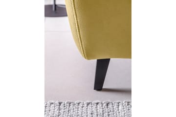 Bäddsoffa m. Schäslong Yasmine 3-sits - Gul - Möbler - Soffa - Bäddsoffa - Bäddsoffa längsbäddad