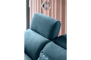 Bäddsoffa m. Schäslong Yasmine 3-sits - Mörkblå - Möbler - Soffa - Bäddsoffa - Bäddsoffa längsbäddad