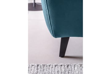 Bäddsoffa m. Schäslong Yasmine 3-sits - Mörkblå - Möbler - Soffa - Bäddsoffa - Bäddsoffa längsbäddad