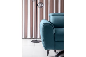 Bäddsoffa m. Schäslong Yasmine 3-sits - Mörkblå - Möbler - Soffa - Bäddsoffa - Bäddsoffa längsbäddad