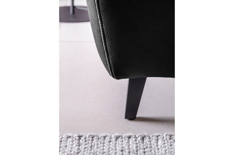 Bäddsoffa m. Schäslong Yasmine 3-sits - Svart - Möbler - Soffa - Bäddsoffa - Bäddsoffa längsbäddad