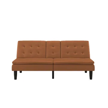 Bäddsoffa Maine Cognac - Cognac - Möbler - Soffa - Bäddsoffa - 3 sits bäddsoffa