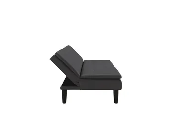 Bäddsoffa Maine Grå PU - Grå PU - Möbler - Soffa - Bäddsoffa - 3 sits bäddsoffa