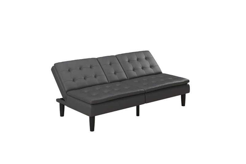 Bäddsoffa Maine Grå PU - Grå PU - Möbler - Soffa - Bäddsoffa - 3 sits bäddsoffa