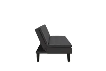 Bäddsoffa Maine Grå PU - Grå PU - Möbler - Soffa - Bäddsoffa - 3 sits bäddsoffa